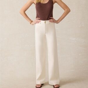 Stretch Terry Harbor Pant - Egret